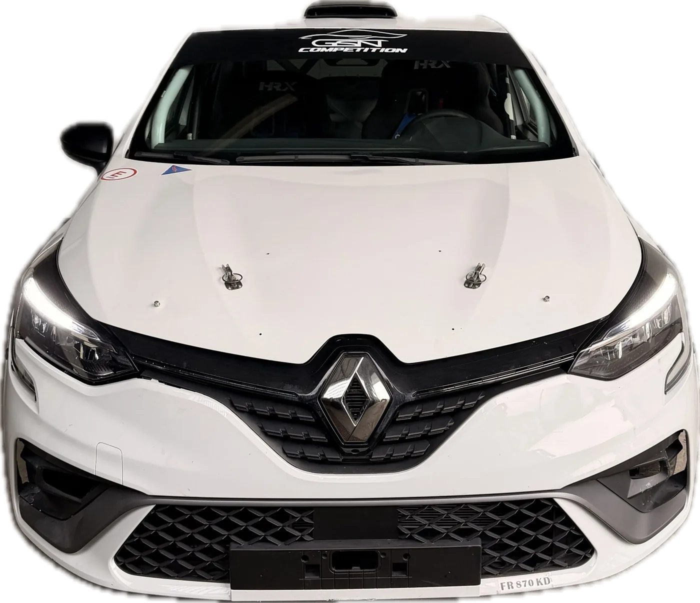 Renault Clio Rally5 GSN Competition, vista frontale
